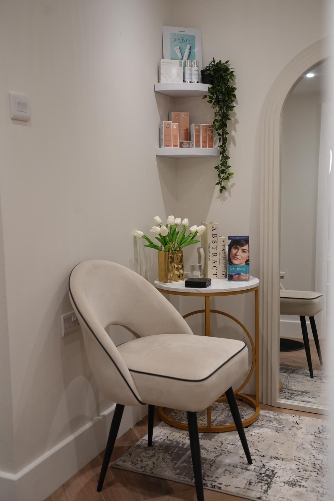 Clinic waiting area